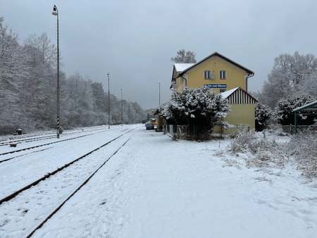 Oprava ZZ na trati Temelín - Týn nad Vltavou
